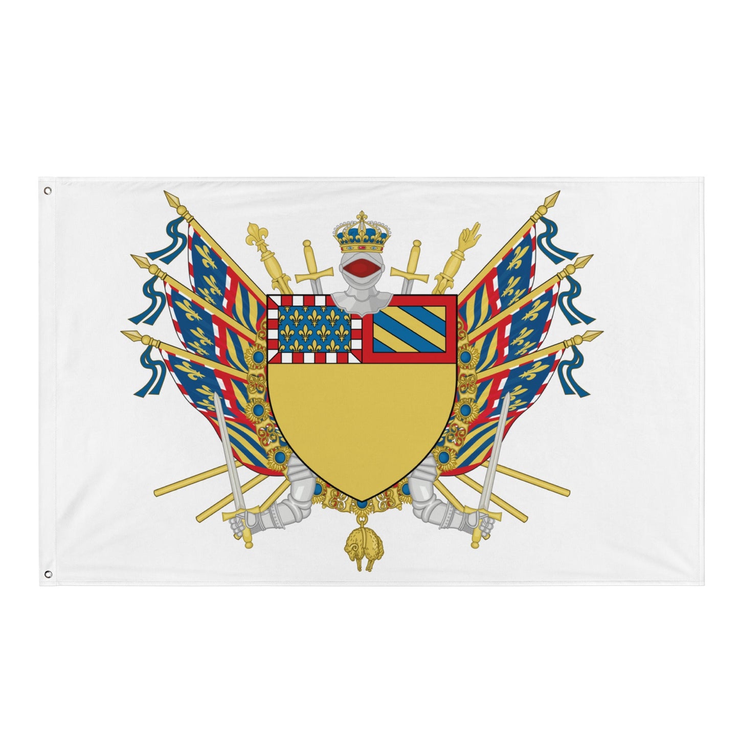 Drapeau - Blason de la Côte-d'Or (21)