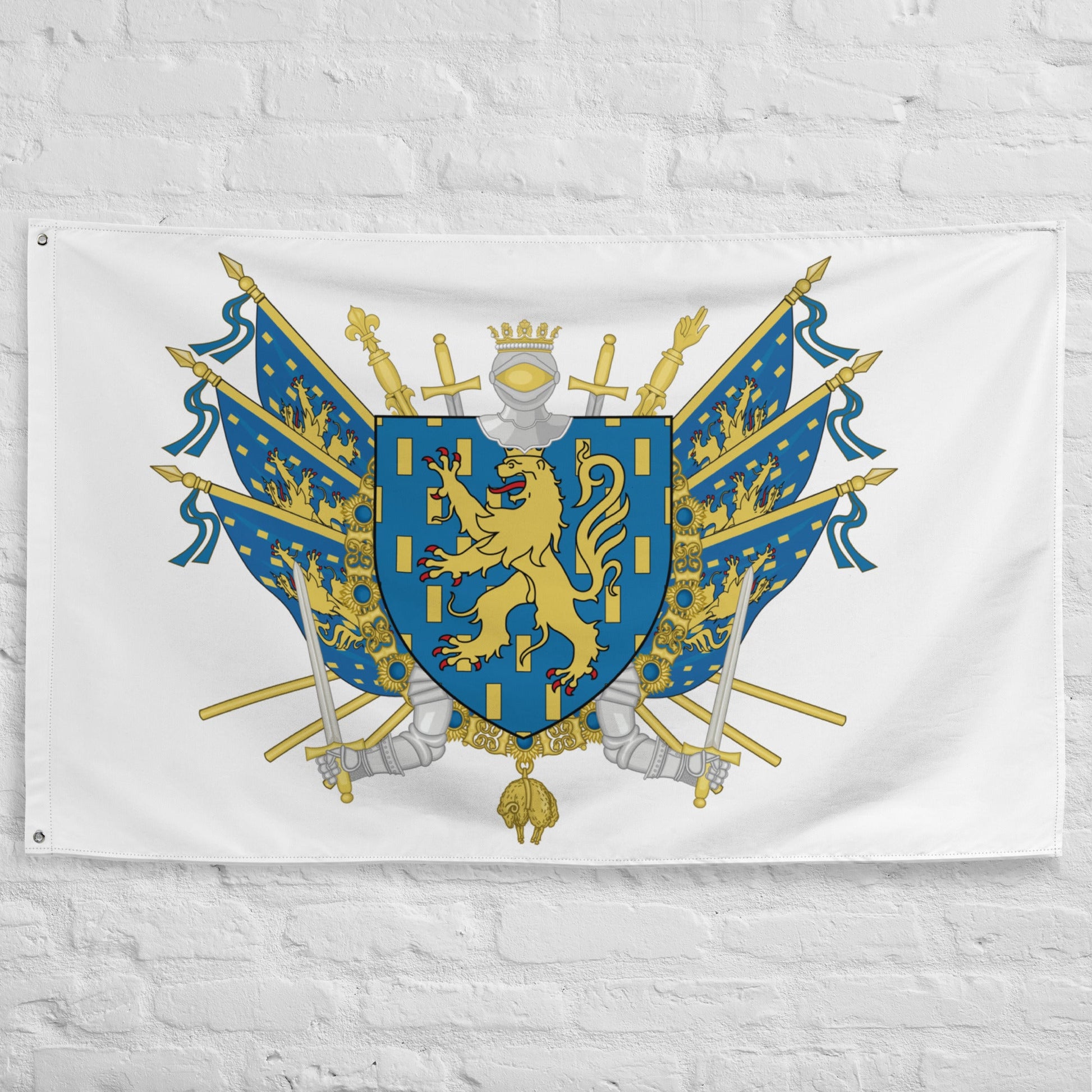 Drapeau - Blason de la Franche-Comté