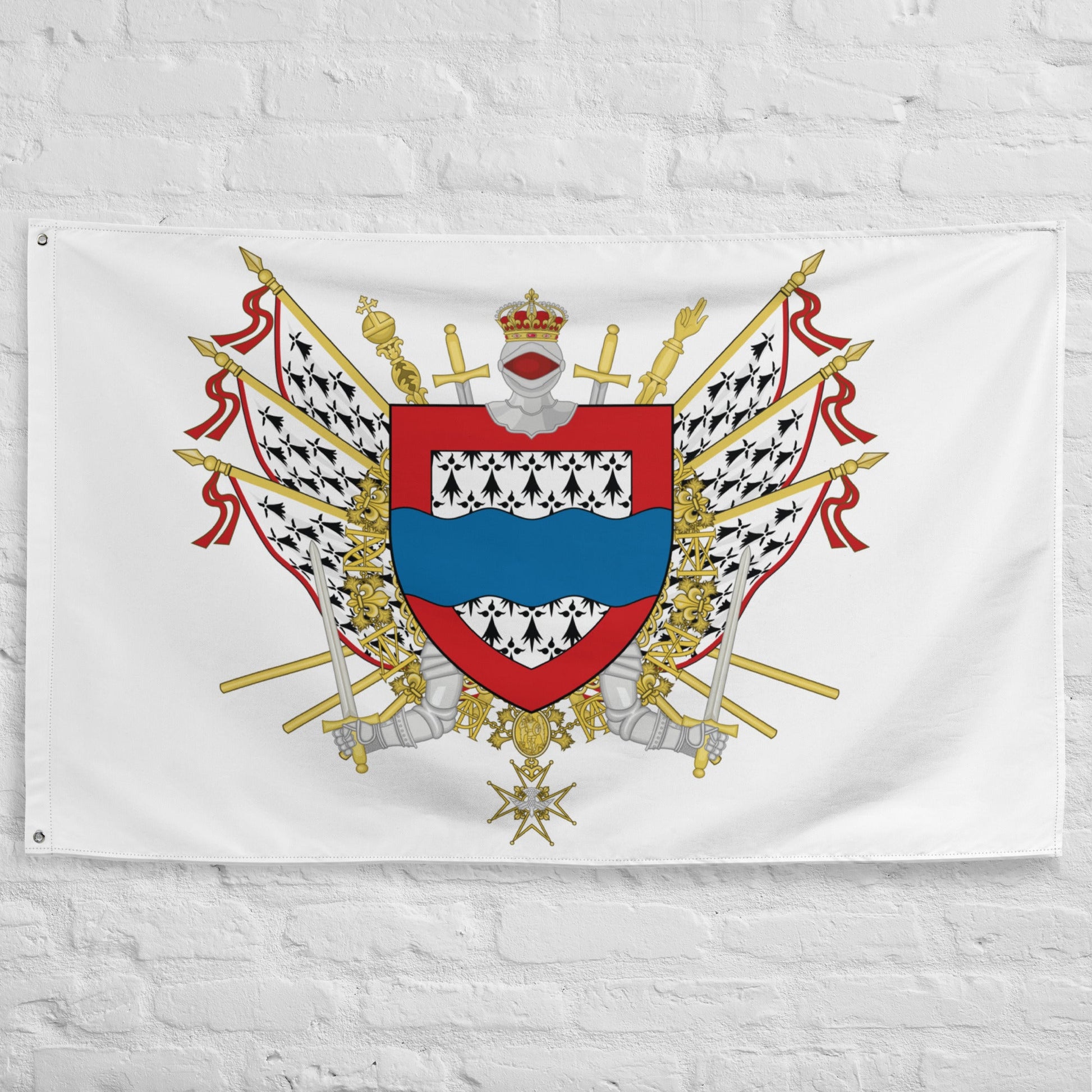 Drapeau - Blason de la Haute-Vienne (87)