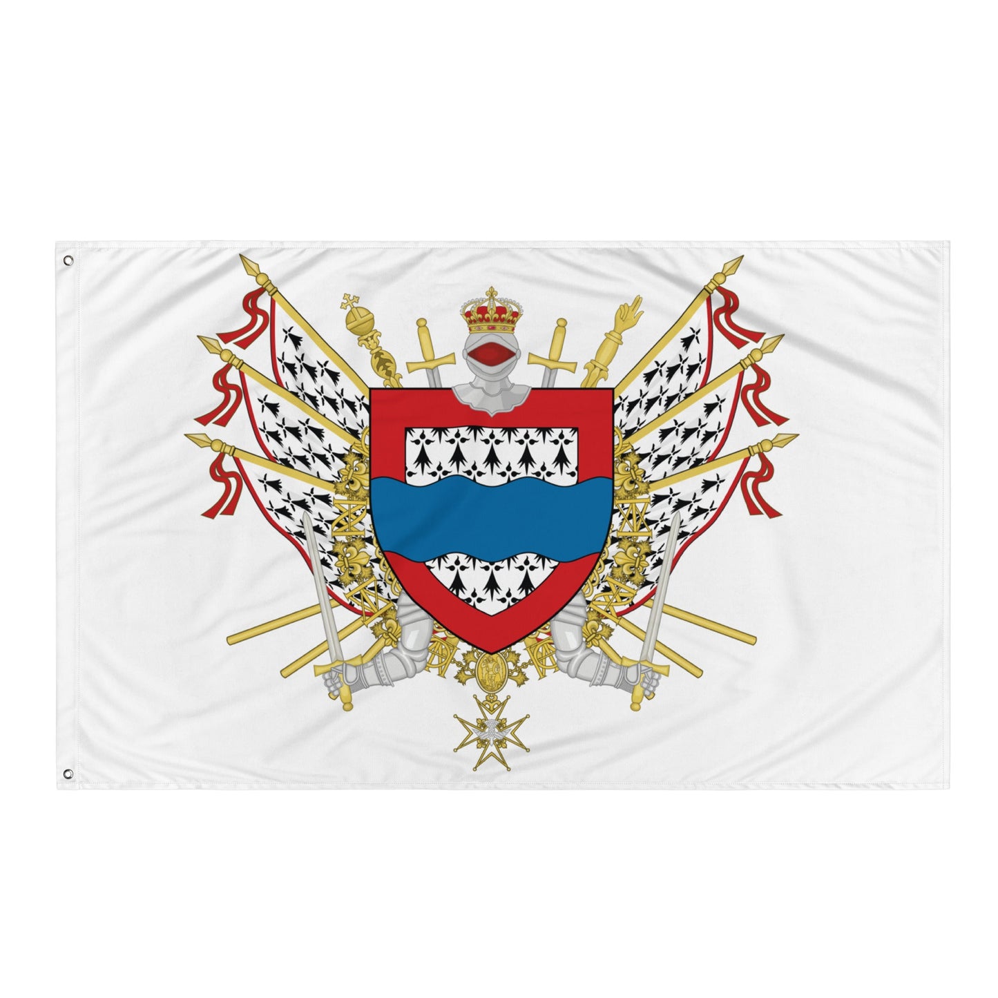 Drapeau - Blason de la Haute-Vienne (87)