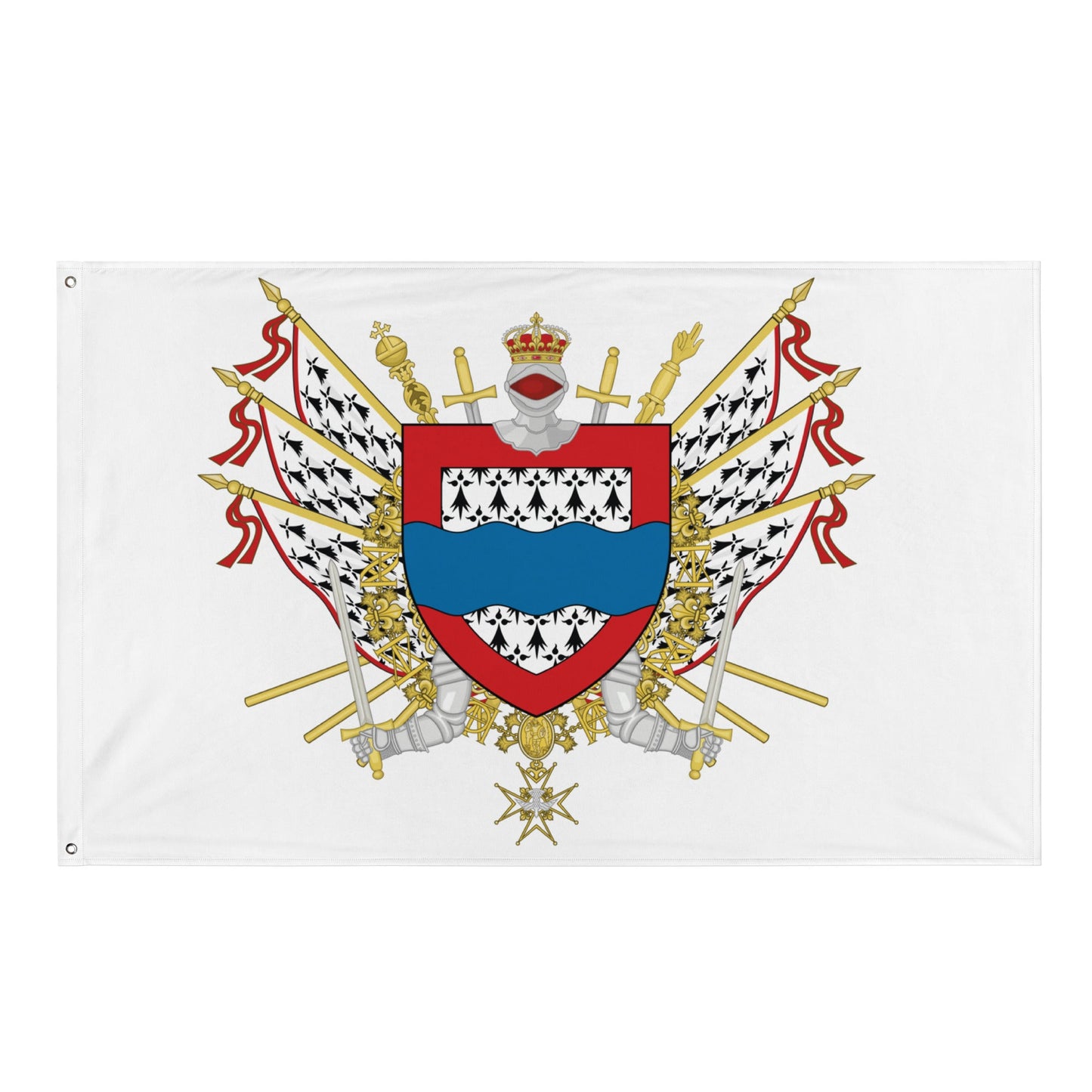 Drapeau - Blason de la Haute-Vienne (87)