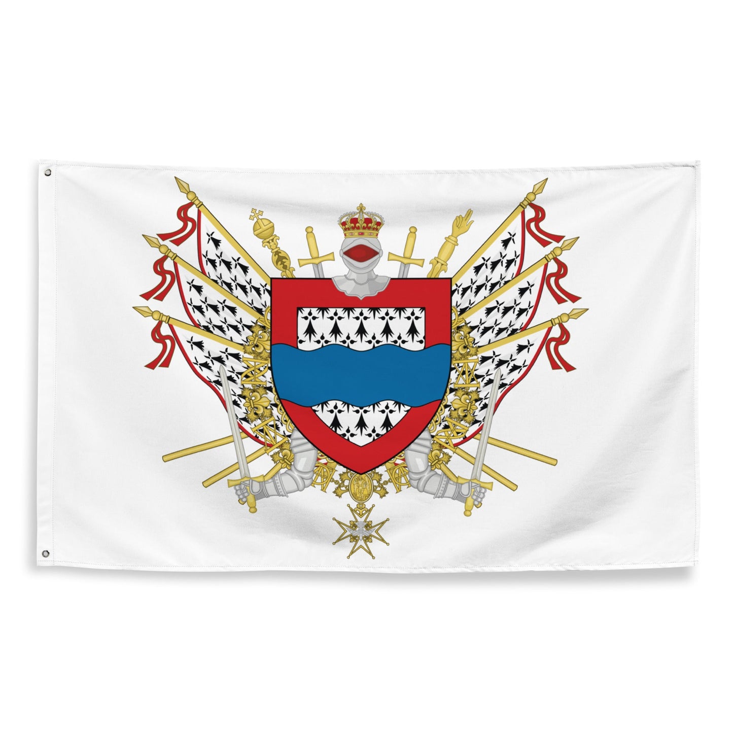 Drapeau - Blason de la Haute-Vienne (87)