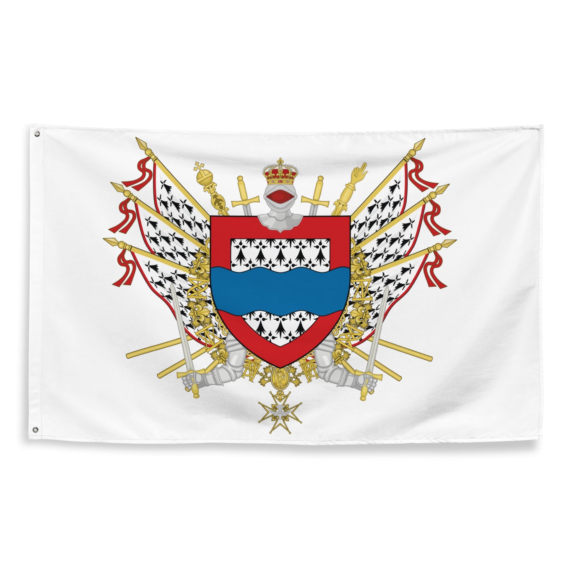 Drapeau - Blason de la Haute-Vienne (87)