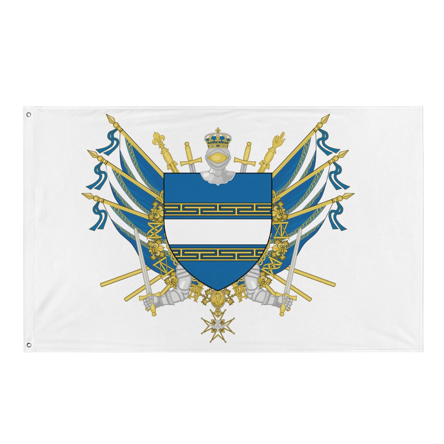 Drapeau - Blason de la Marne (51)