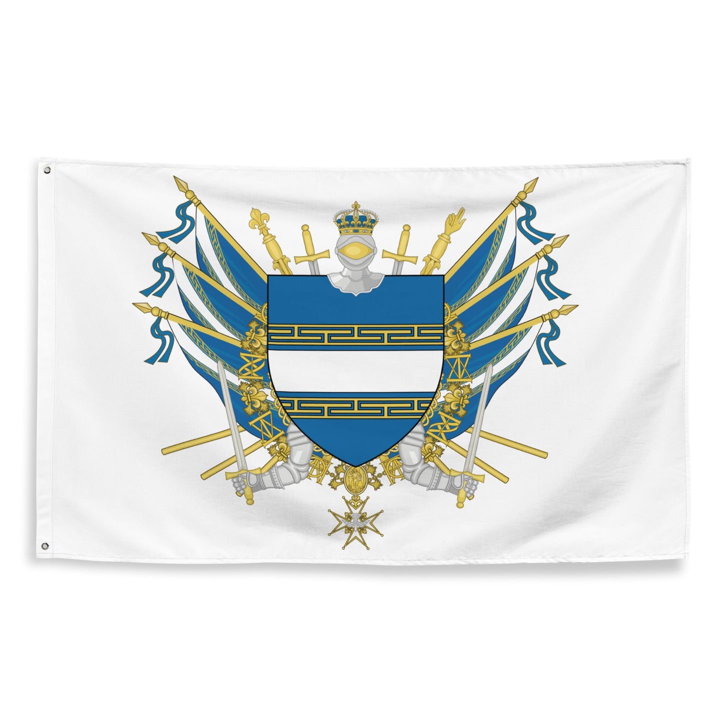 Drapeau - Blason de la Marne (51)