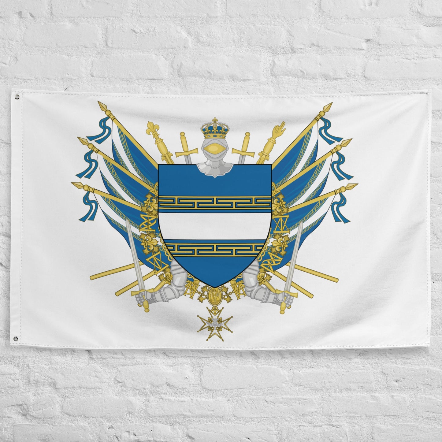 Drapeau - Blason de la Marne (51)