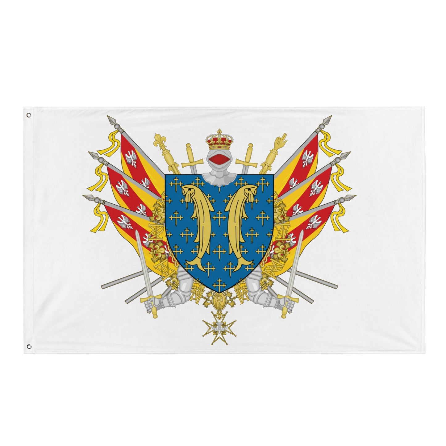 Drapeau - Blason de la Meuse (55)