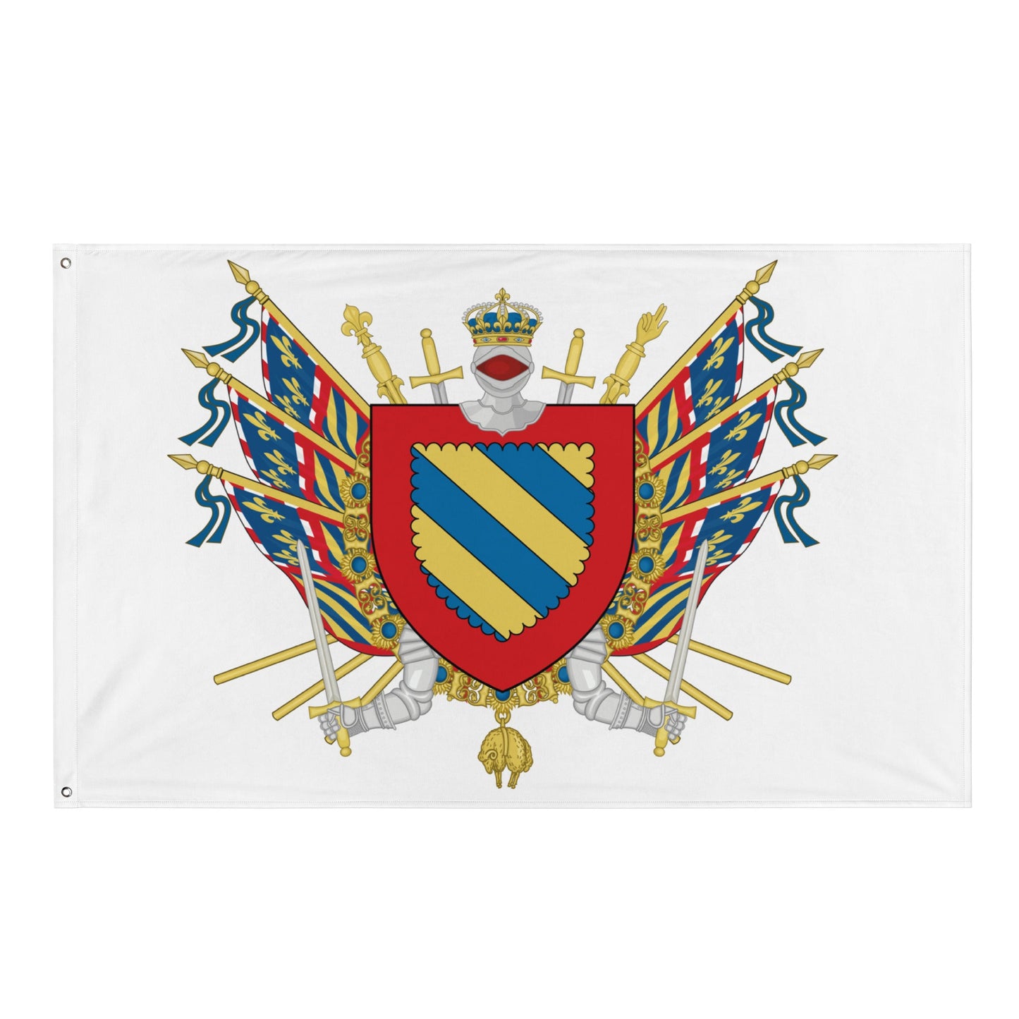 Drapeau - Blason de la Nièvre (58)