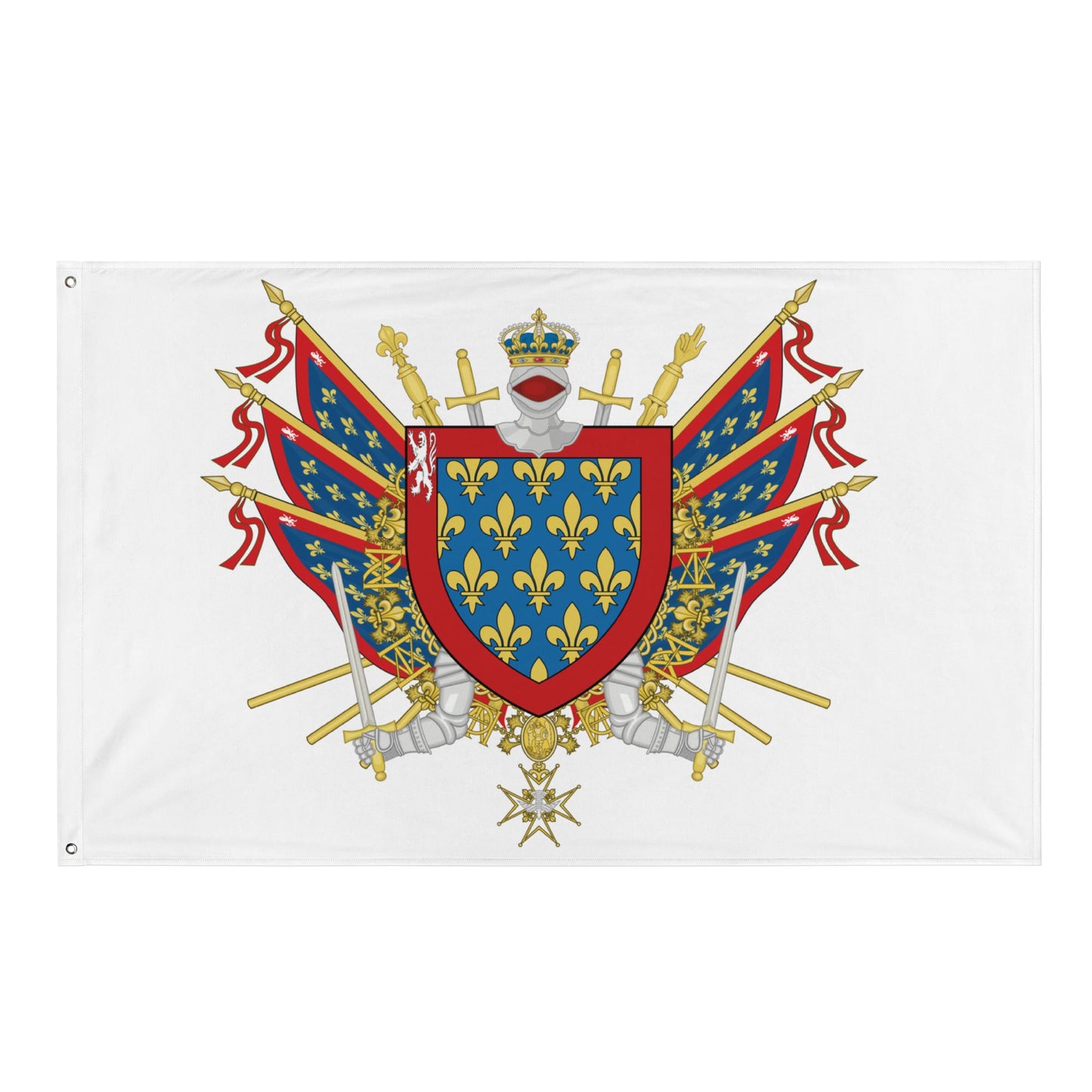 Drapeau - Blason de la Sarthe (72)