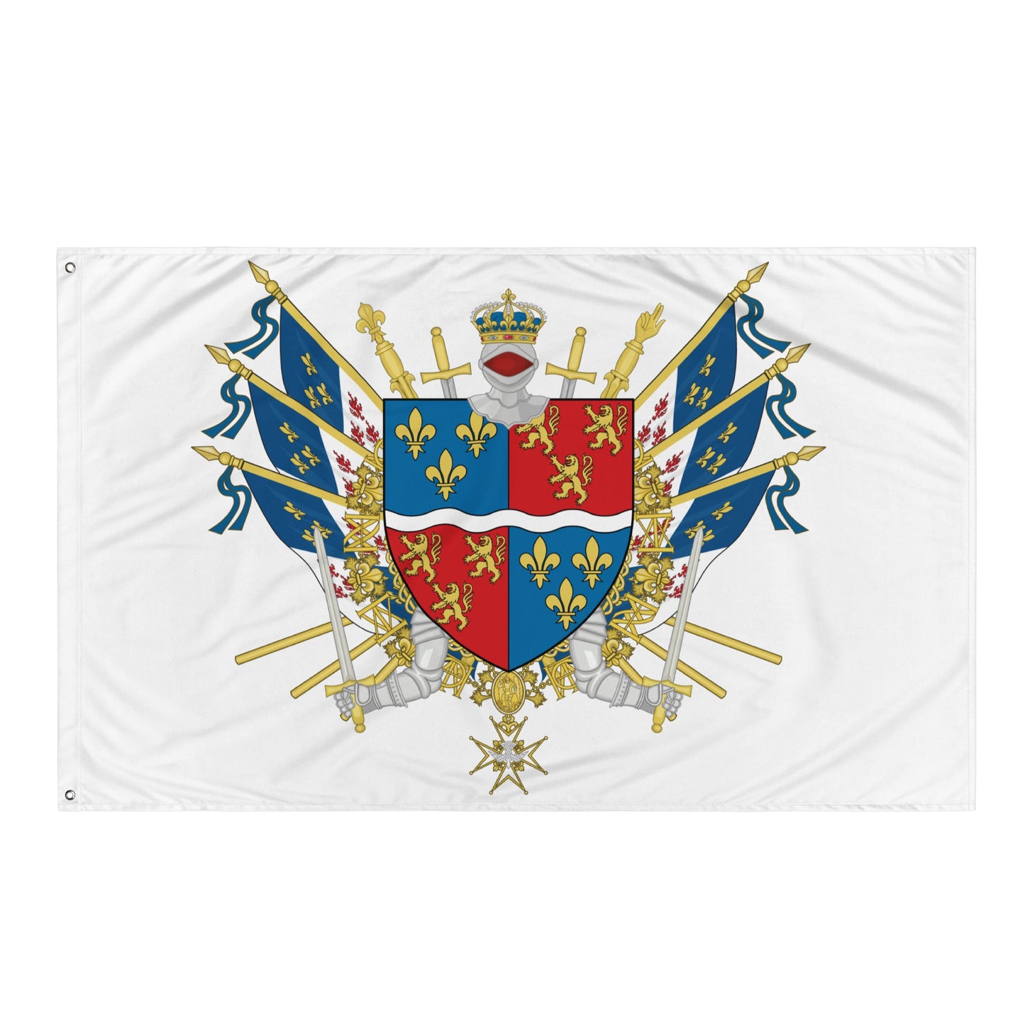 Drapeau - Blason de la Somme (80)