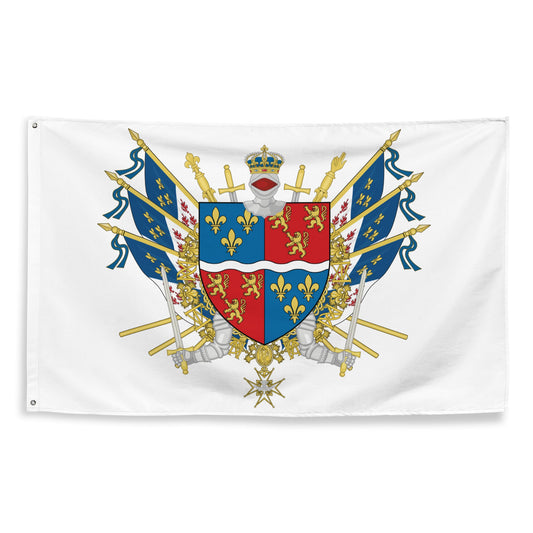 Drapeau - Blason de la Somme (80)