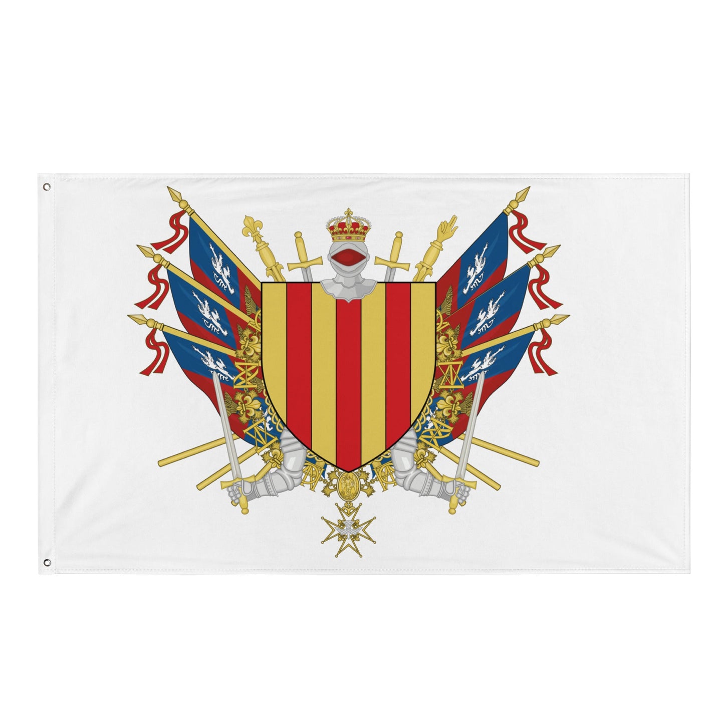 Drapeau - Blason de Langon