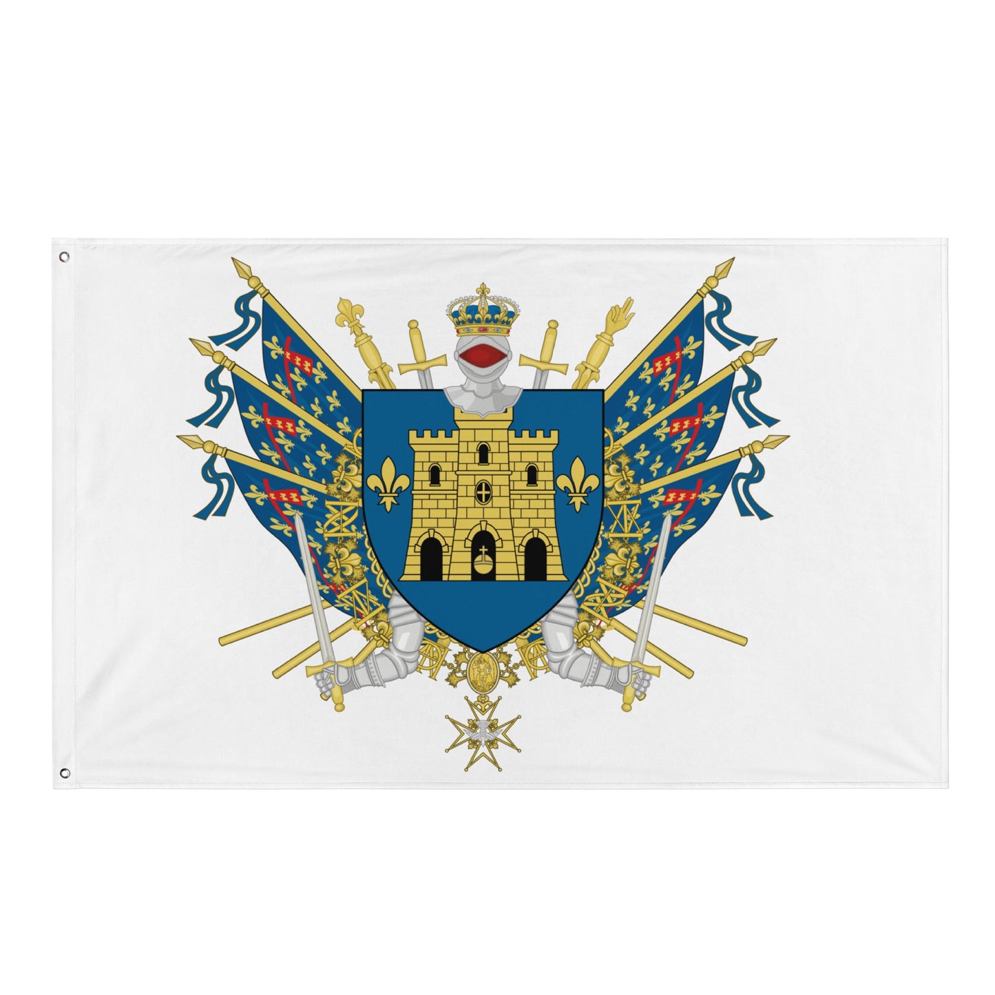 Drapeau - Blason de Lens