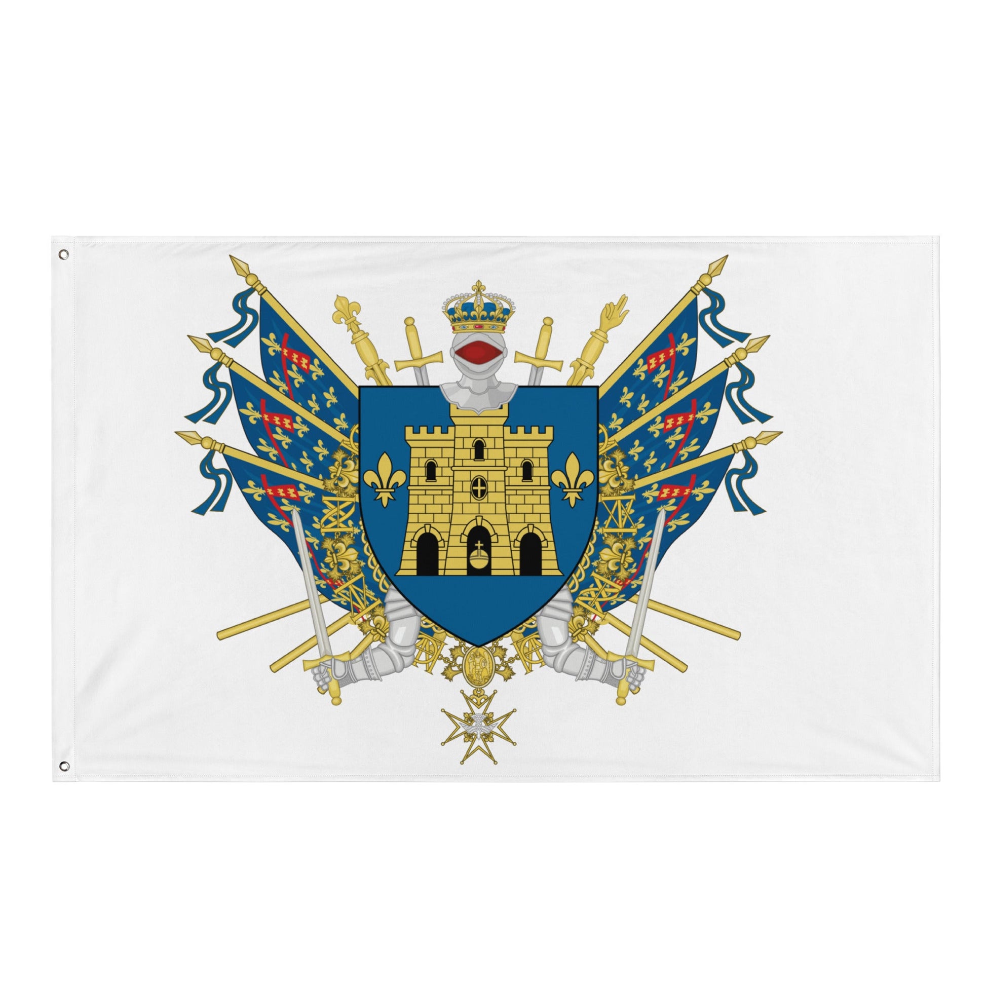 Drapeau - Blason de Lens
