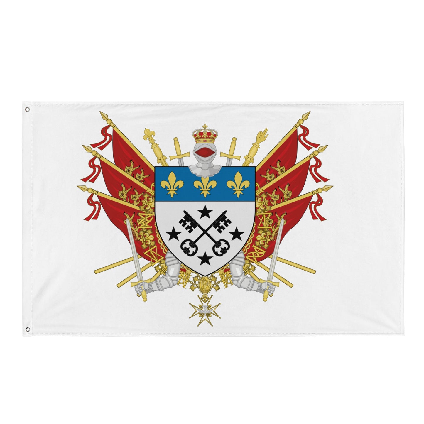 Drapeau - Blason de Lisieux
