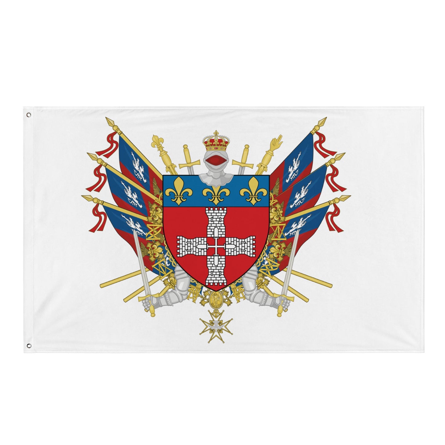 Drapeau - Blason de Marmande