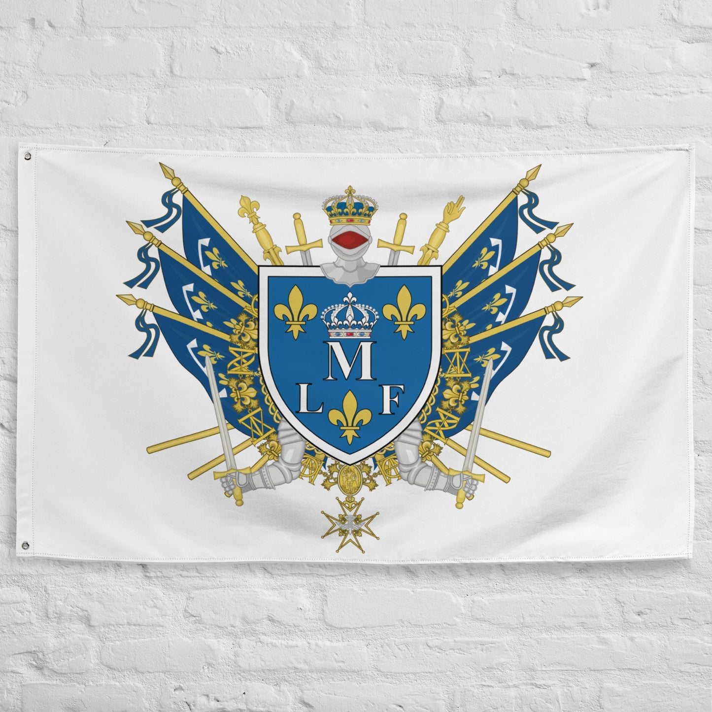 Drapeau - Blason de Montargis