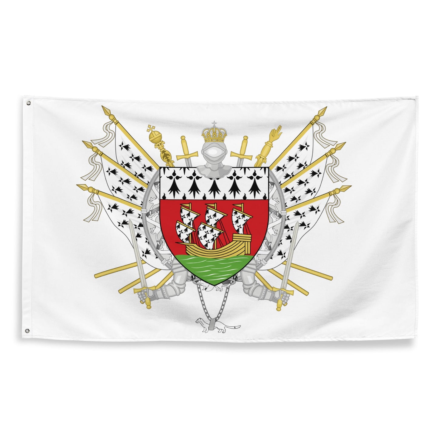 Drapeau - Blason de Nantes