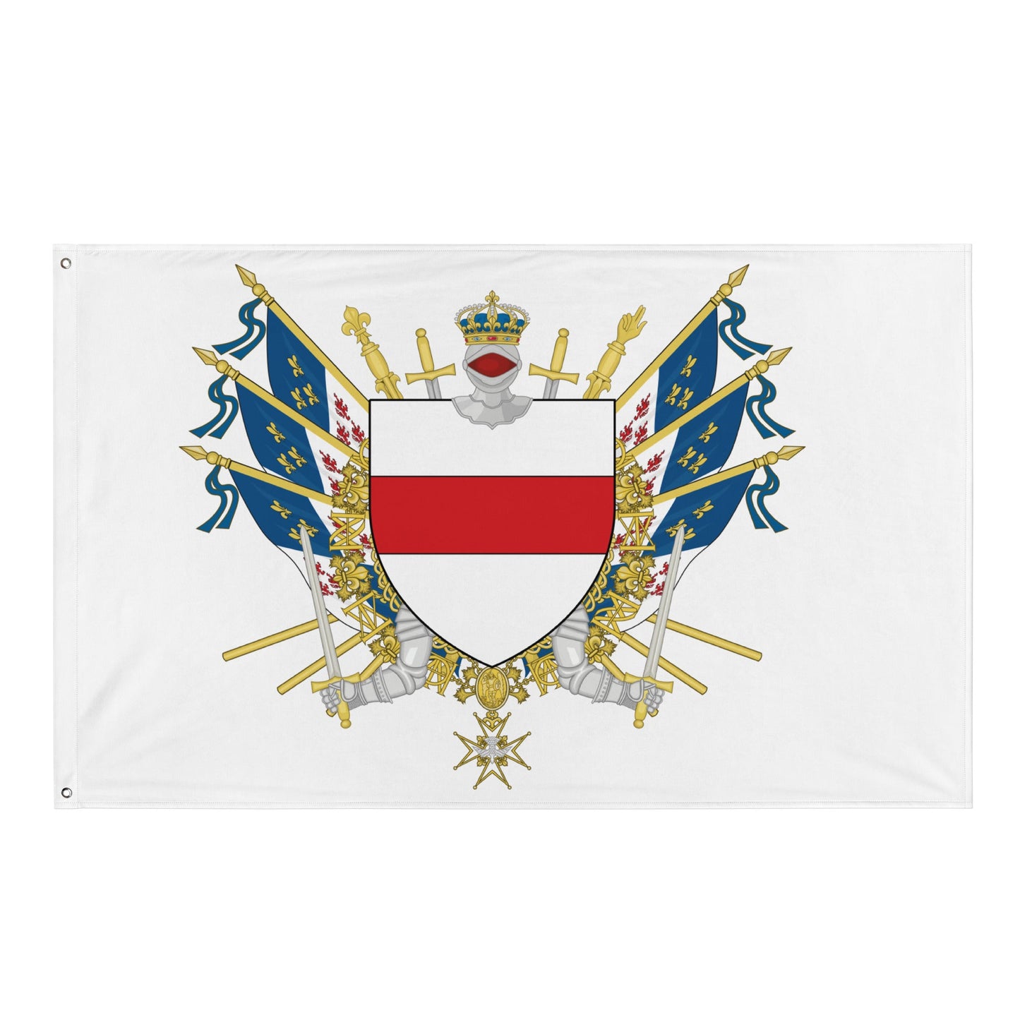 Drapeau - Blason de Noyon