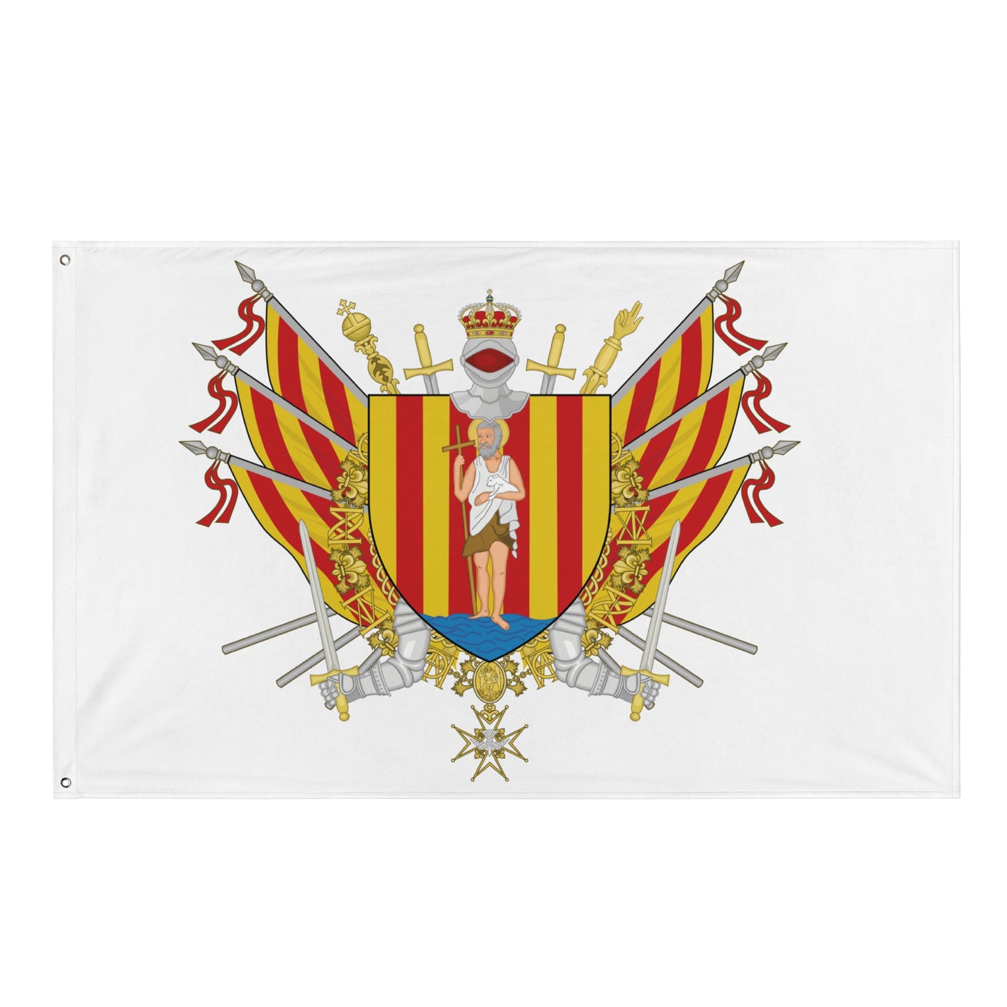 Drapeau - Blason de Perpignan