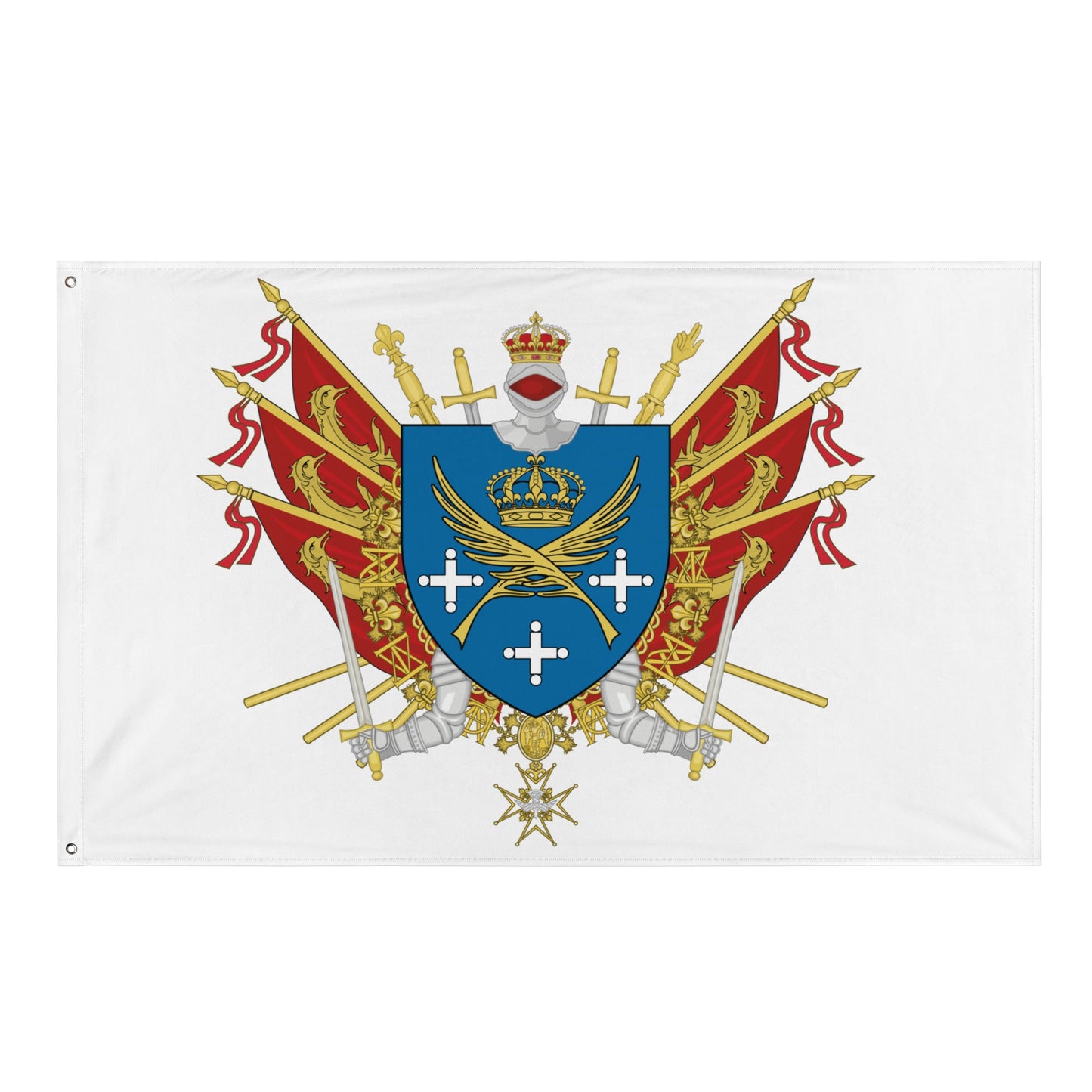 Drapeau - Blason de Saint-Étienne