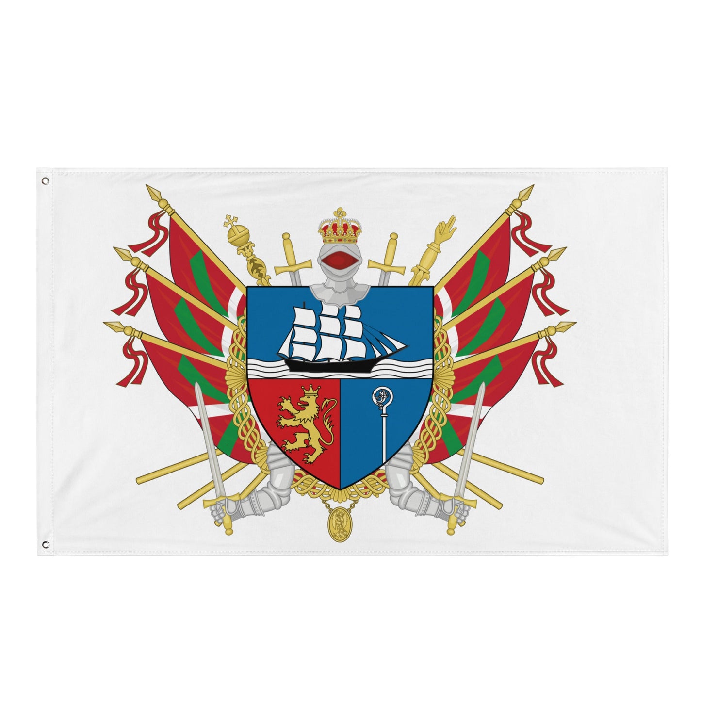 Drapeau - Blason de Saint-Jean-de-Luz