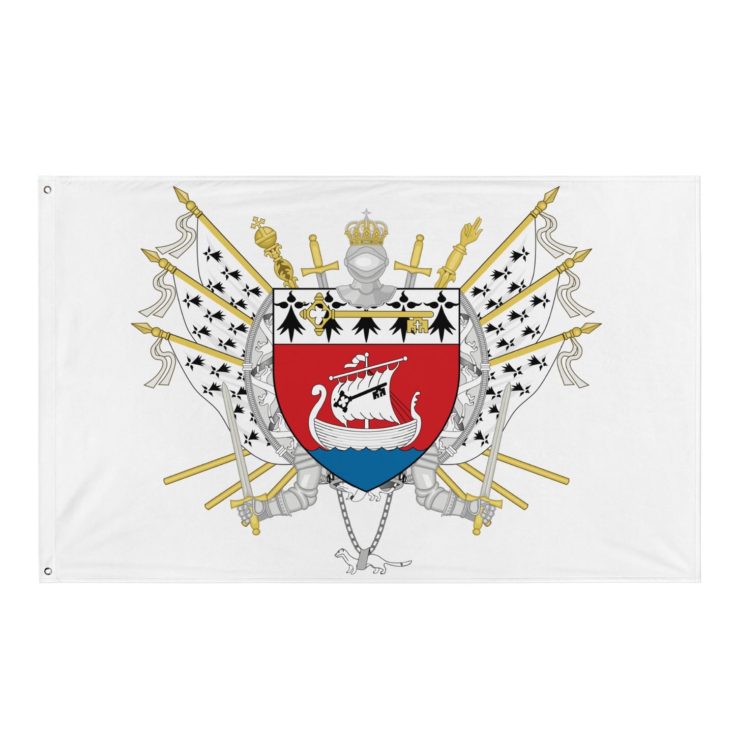 Drapeau - Blason de Saint-Nazaire