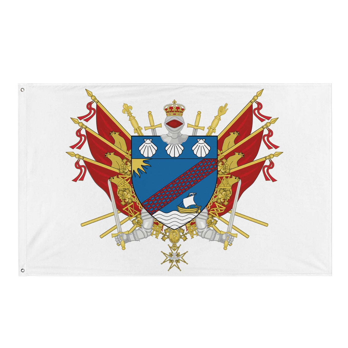 Drapeau - Blason de Saint-Pierre-d'Oléron