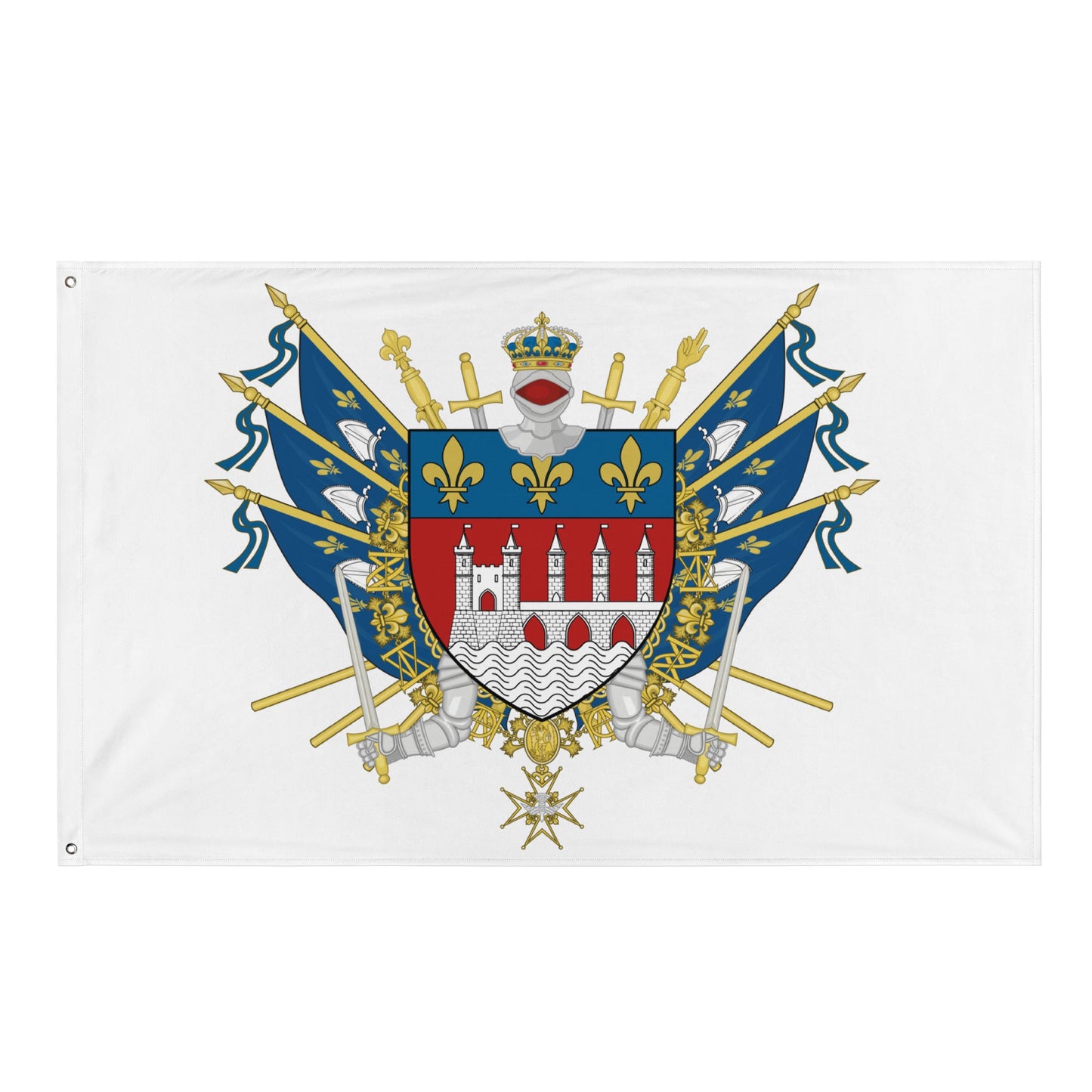 Drapeau - Blason de Saintes