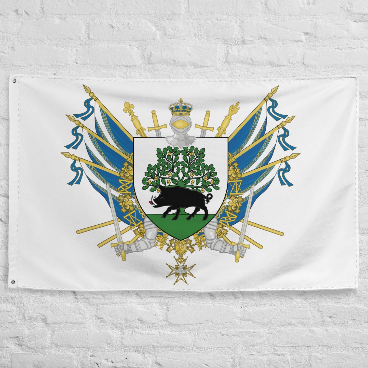 Drapeau - Blason de Sedan