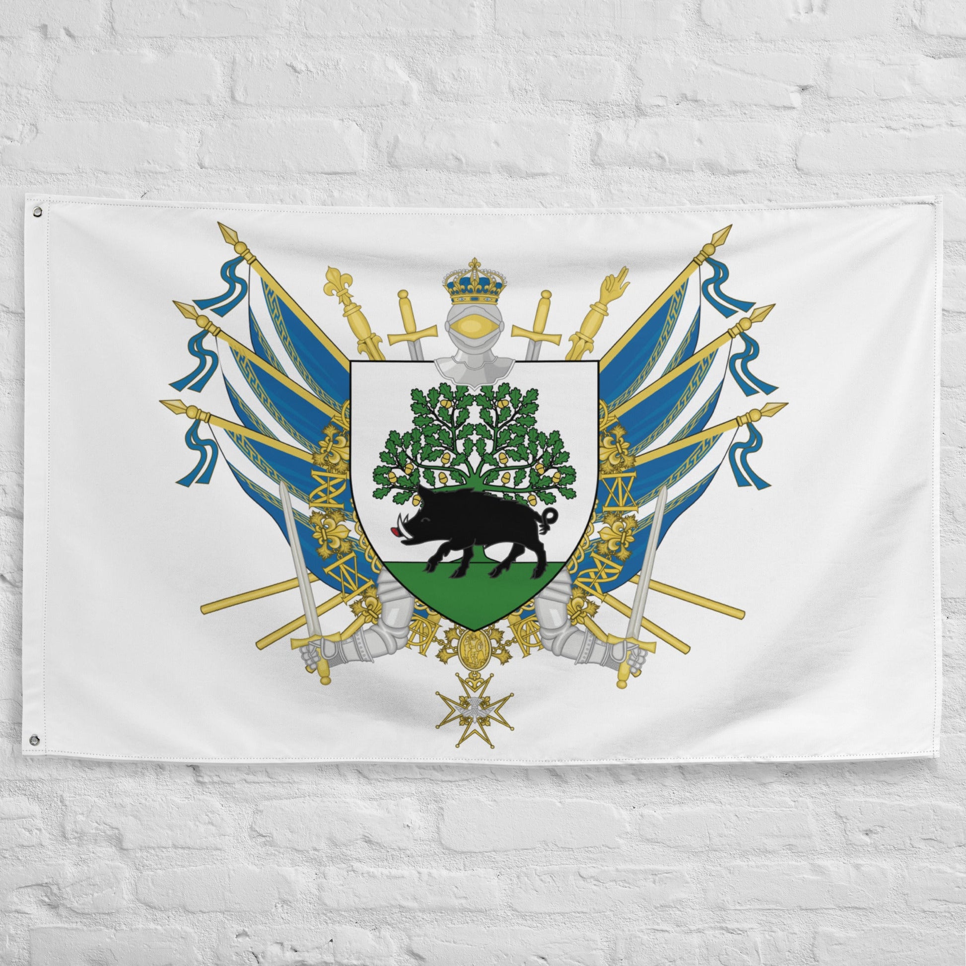 Drapeau - Blason de Sedan