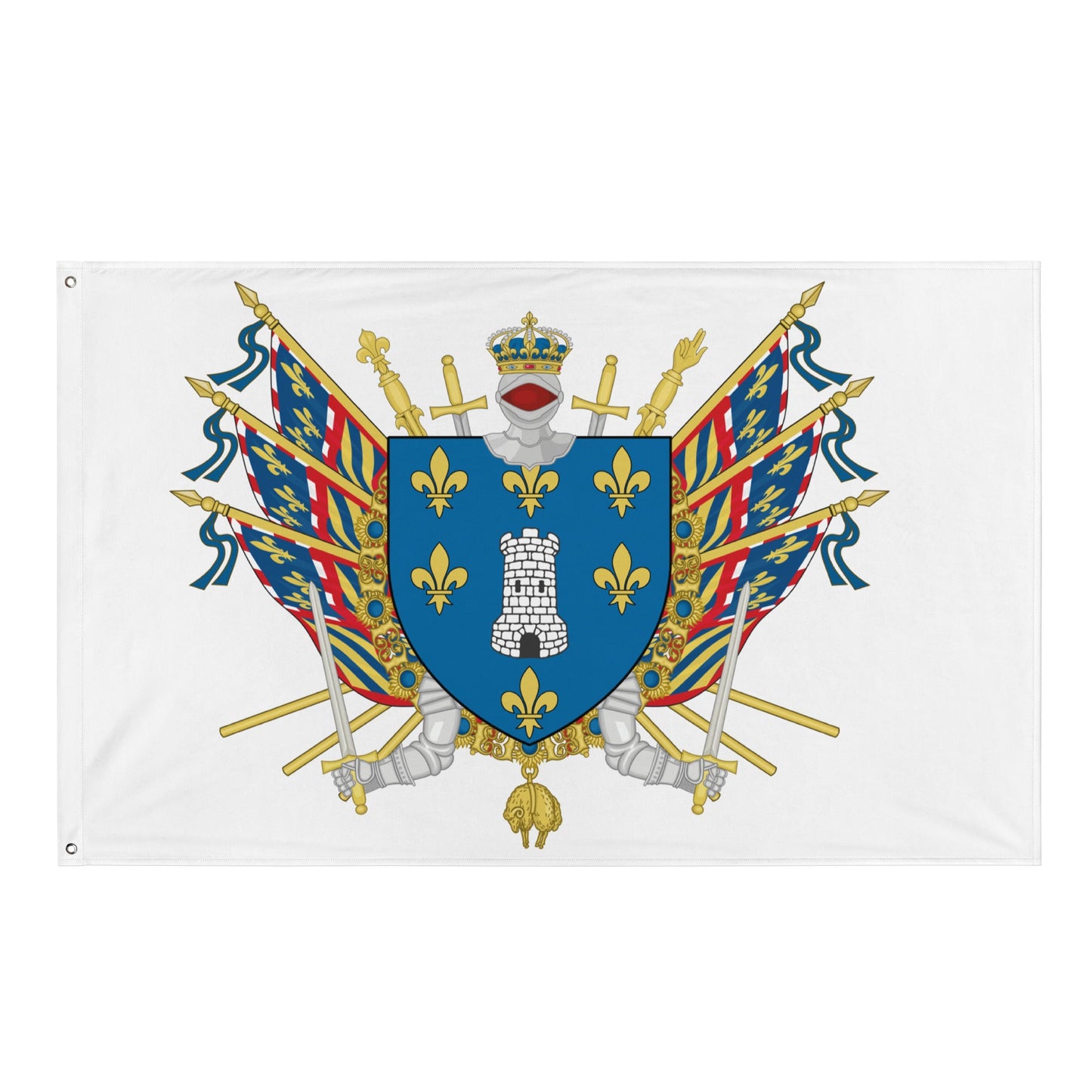Drapeau - Blason de Sens