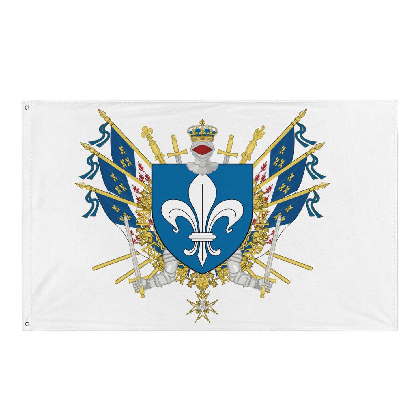 Drapeau - Blason de Soissons