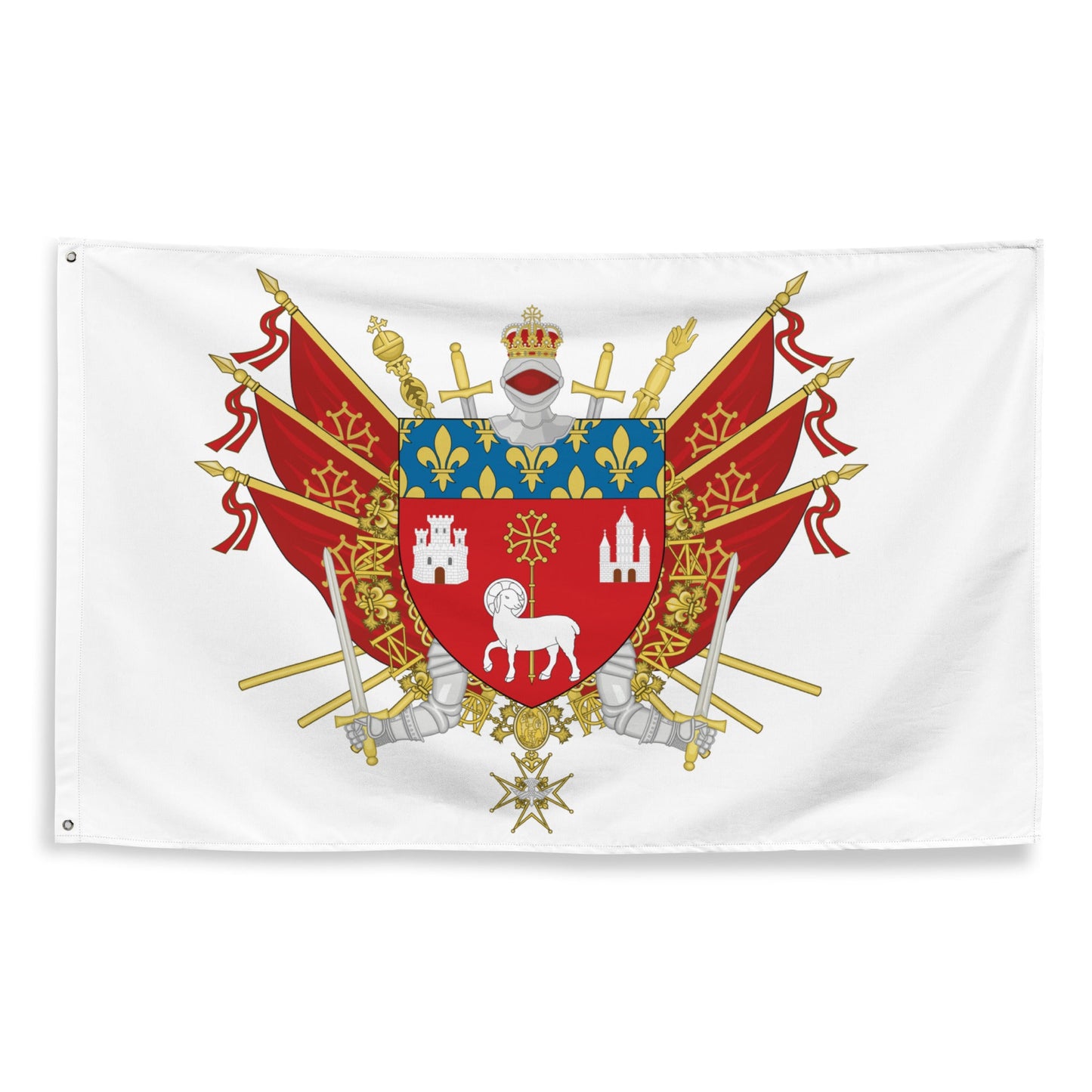 Drapeau - Blason de Toulouse