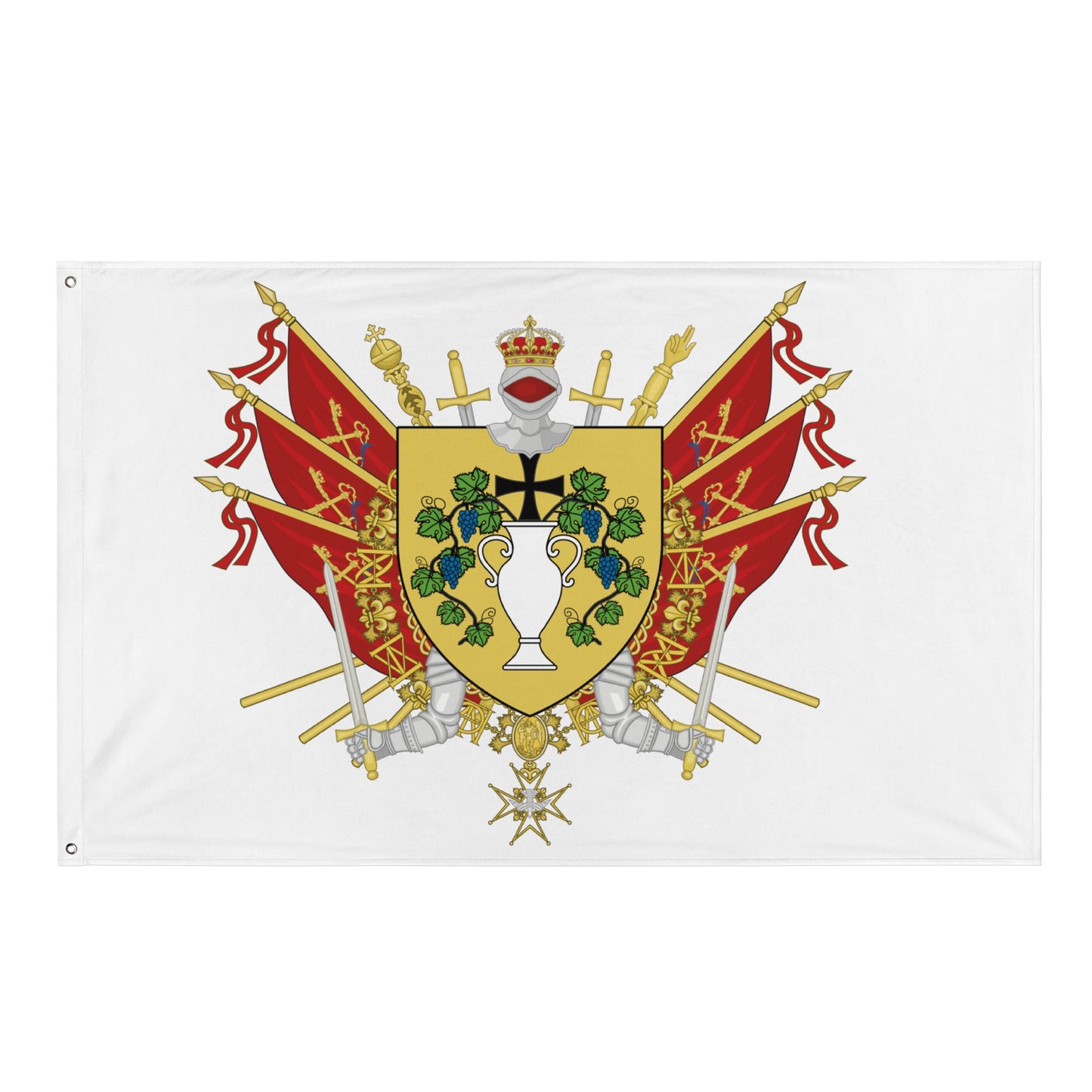 Drapeau - Blason de Vaison-la-Romaine