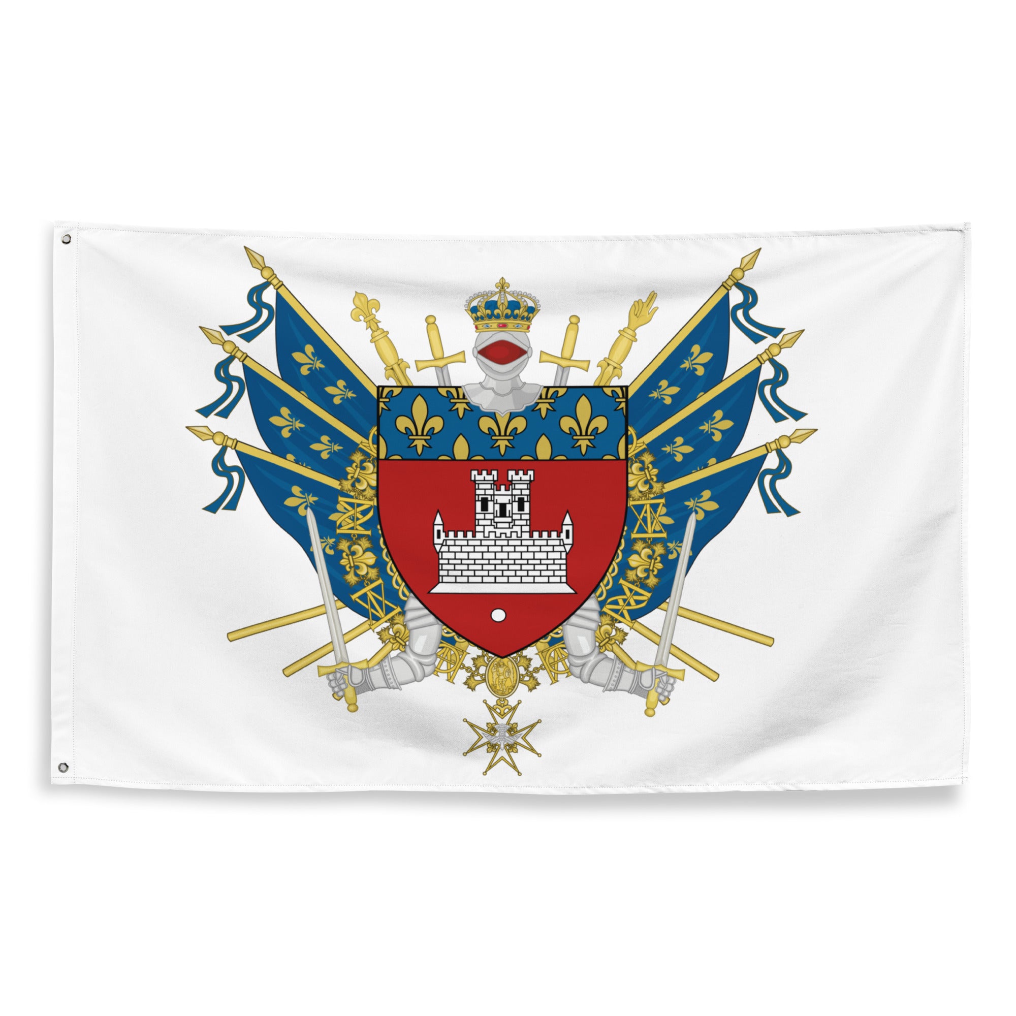 MÉDAILLE VUE DE L'église de Pont-du-Château sur l'Allier Blason armes MÉDAILLE VUE DE L'église de Pont-du-Château sur l'Allier Blason armes