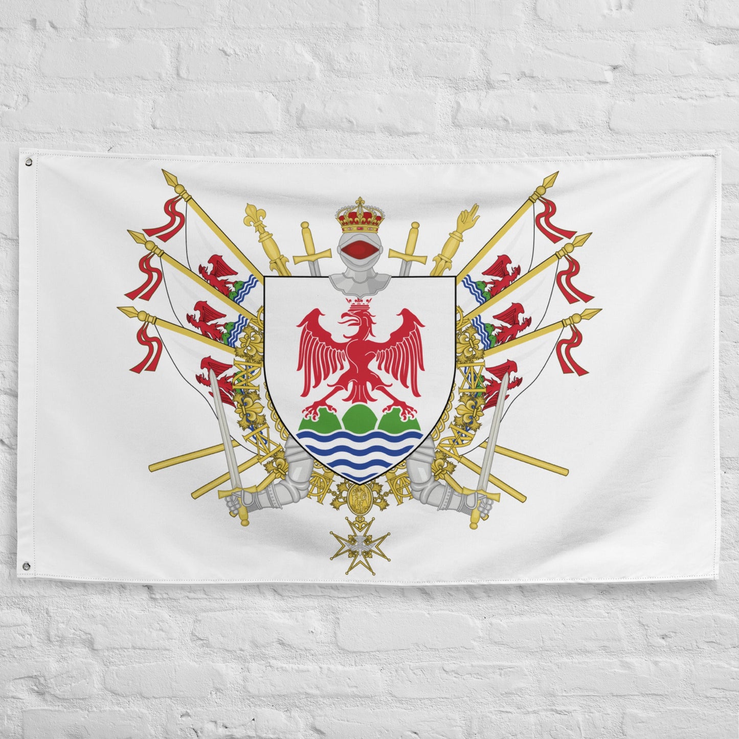 Drapeau - Blason des Alpes-Maritimes (06)