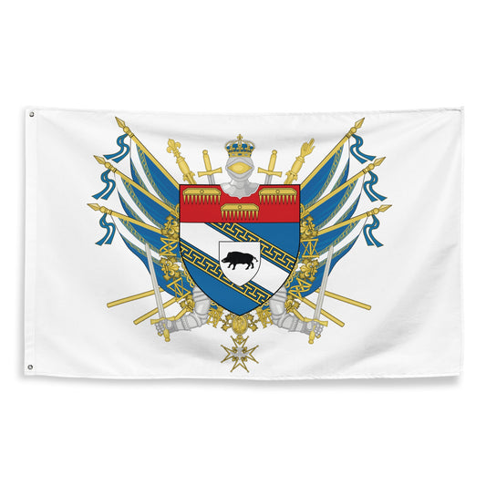 Drapeau - Blason des Ardennes (08)