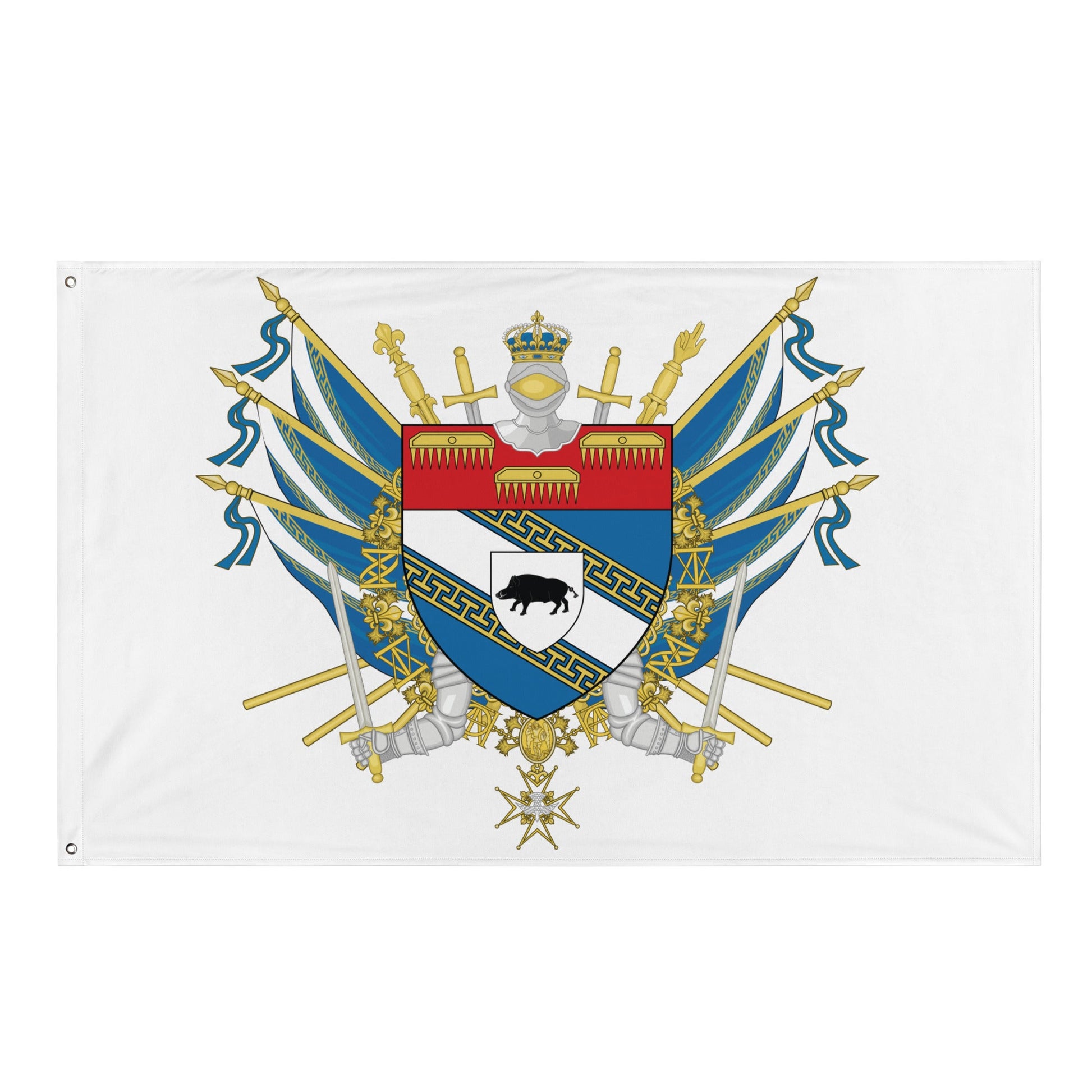 Drapeau - Blason des Ardennes (08)