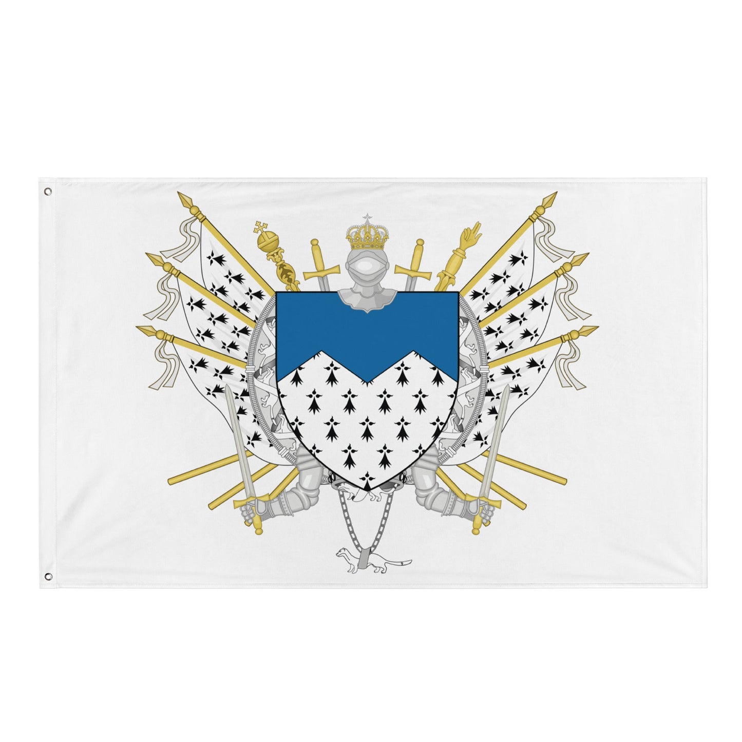 Drapeau - Blason des Côtes-d'Armor (22)