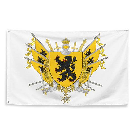 Drapeau - Blason des Flandres