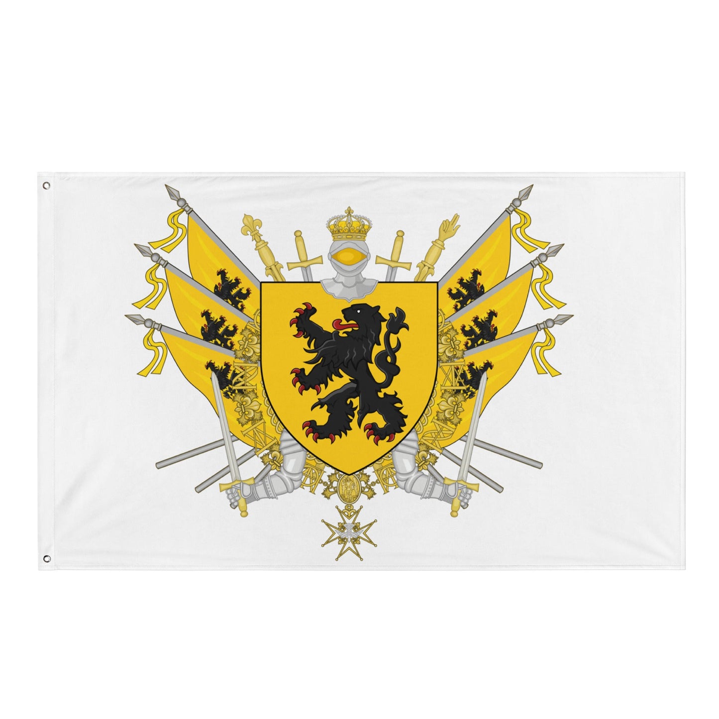 Drapeau - Blason des Flandres
