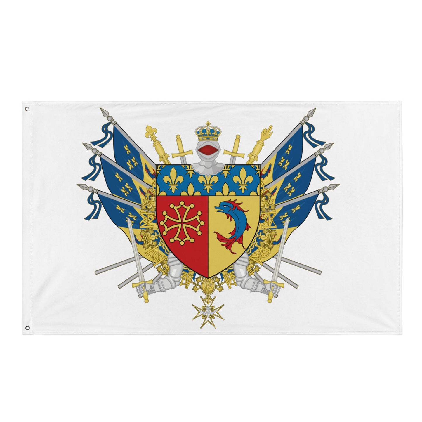 Drapeau - Blason des Hautes-Alpes (05)