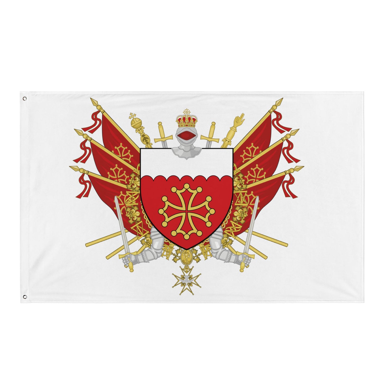 Drapeau - Blason du Gard (30)