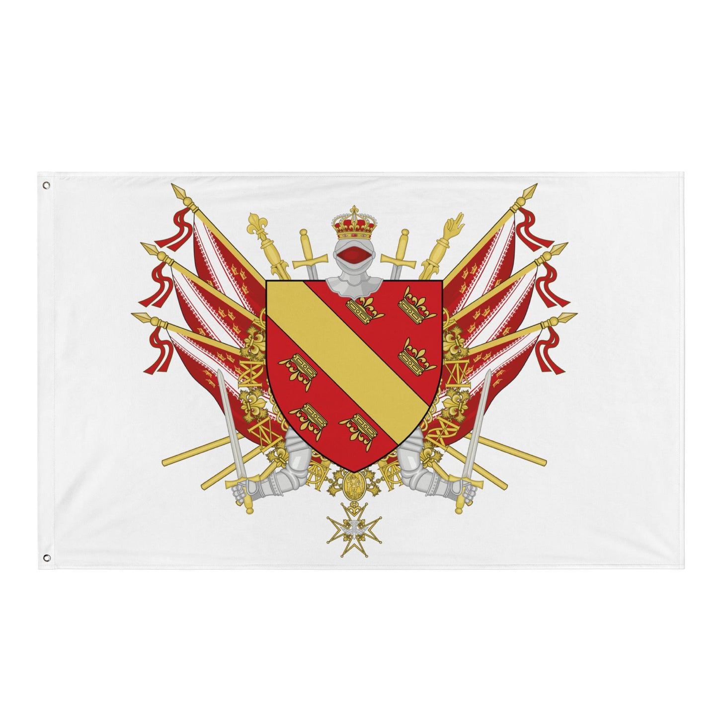 Drapeau - Blason du Haut-Rhin (68)