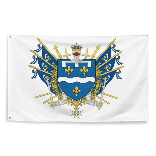 Drapeau - Blason du Loiret (45)