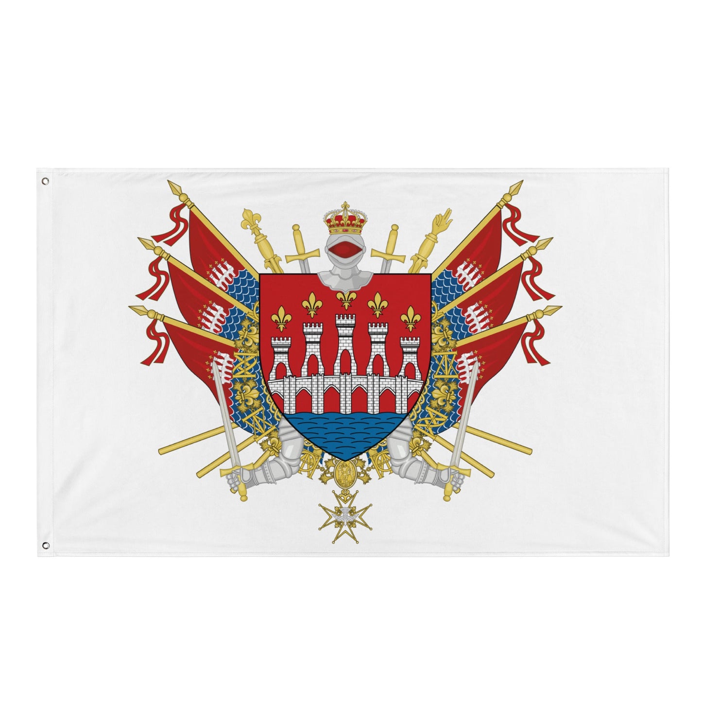 Drapeau - Blason du Lot (46)