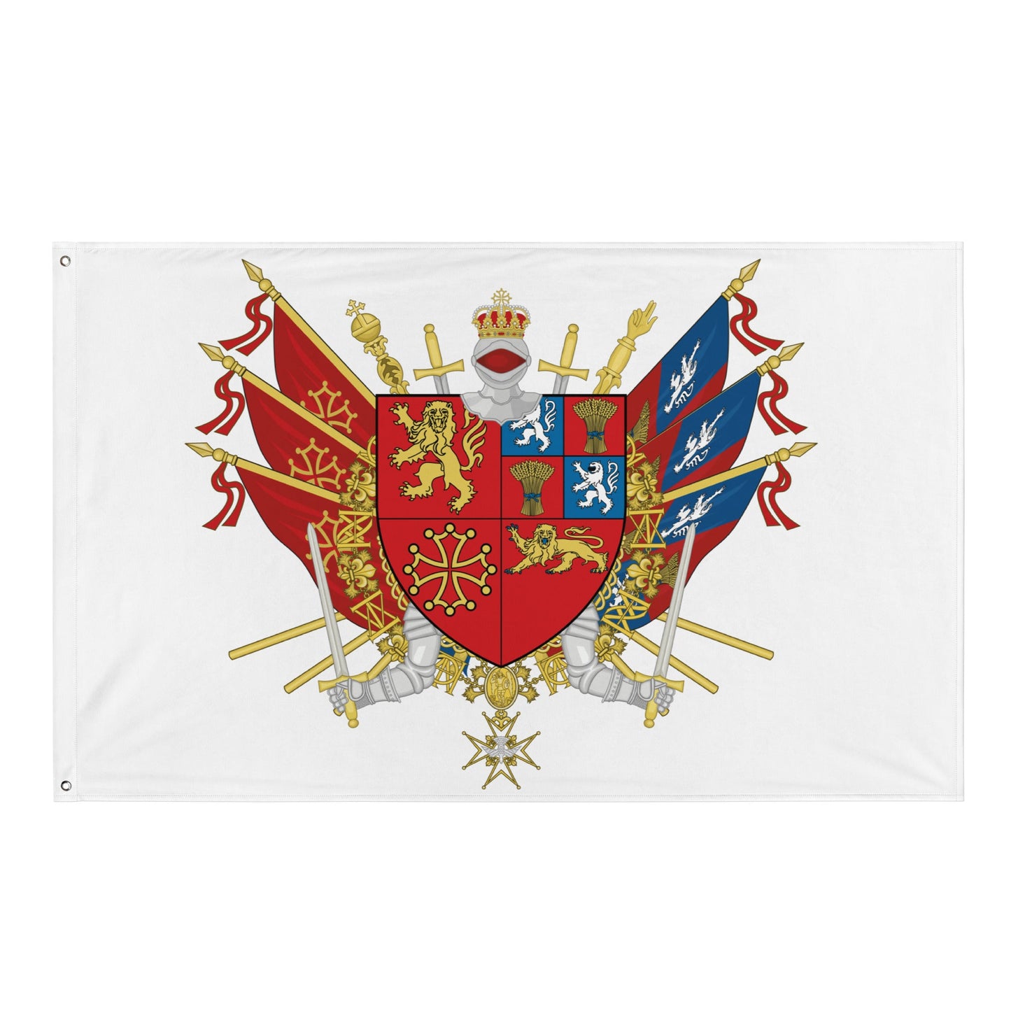 Drapeau - Blason du Tarn-et-Garonne (82)