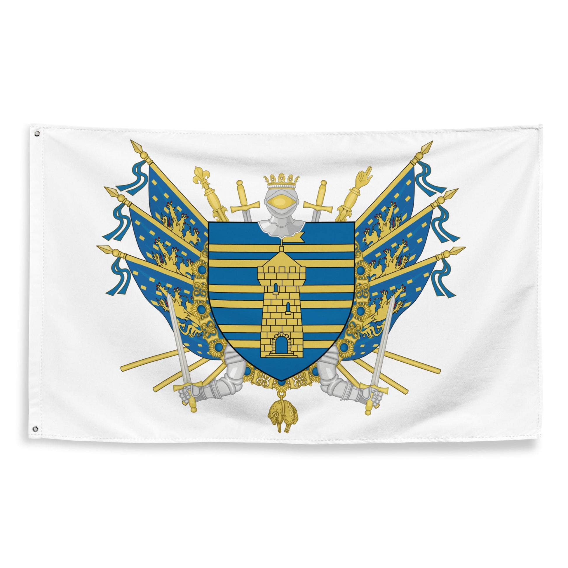 Drapeau - Blason du Territoire de Belfort (90)