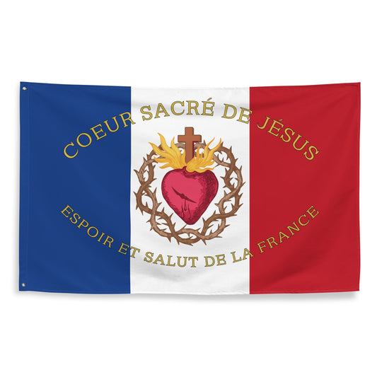 Drapeau - Sacré Coeur de Jésus